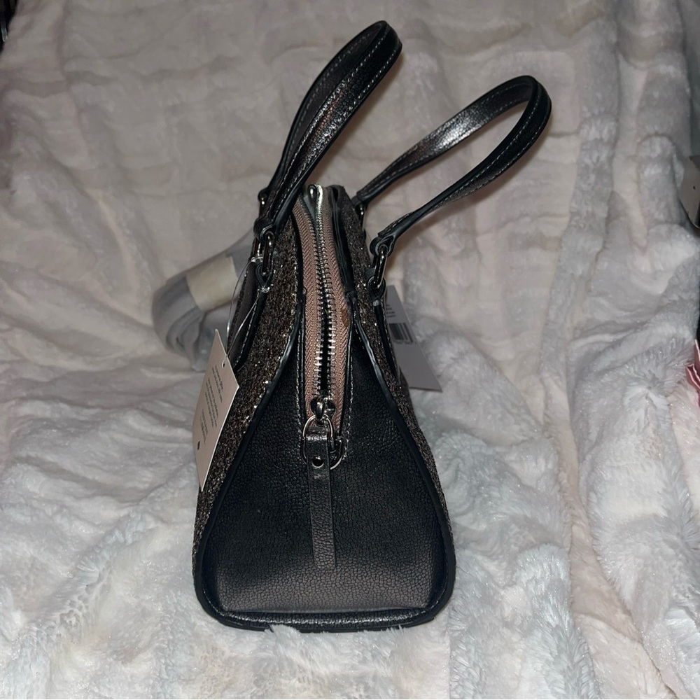 NWT Kate Spade Mini Reiley Laurel Way Glitter Satchel crossbody - Picture 4 of 5
